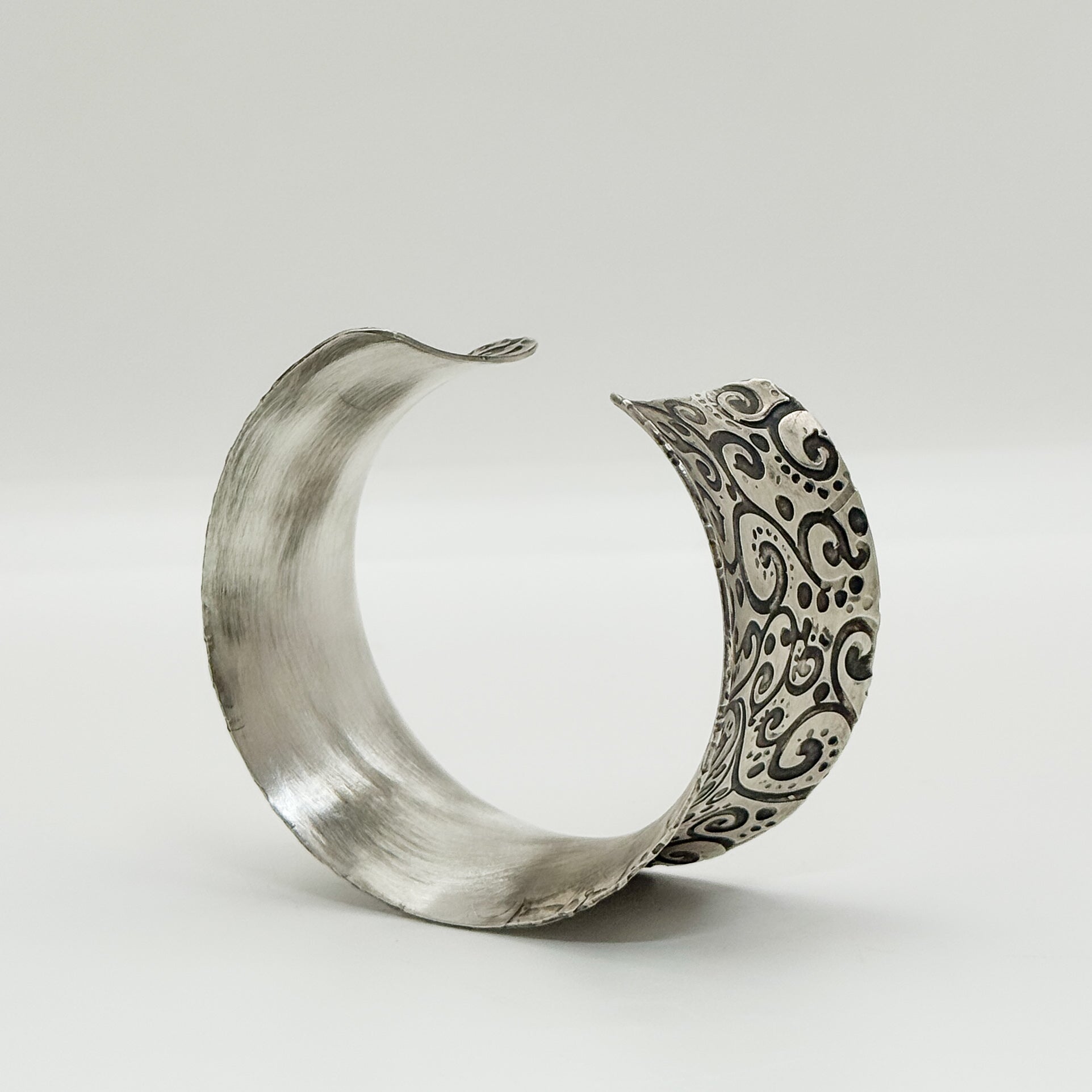 Sterling Silver Spiral cuff