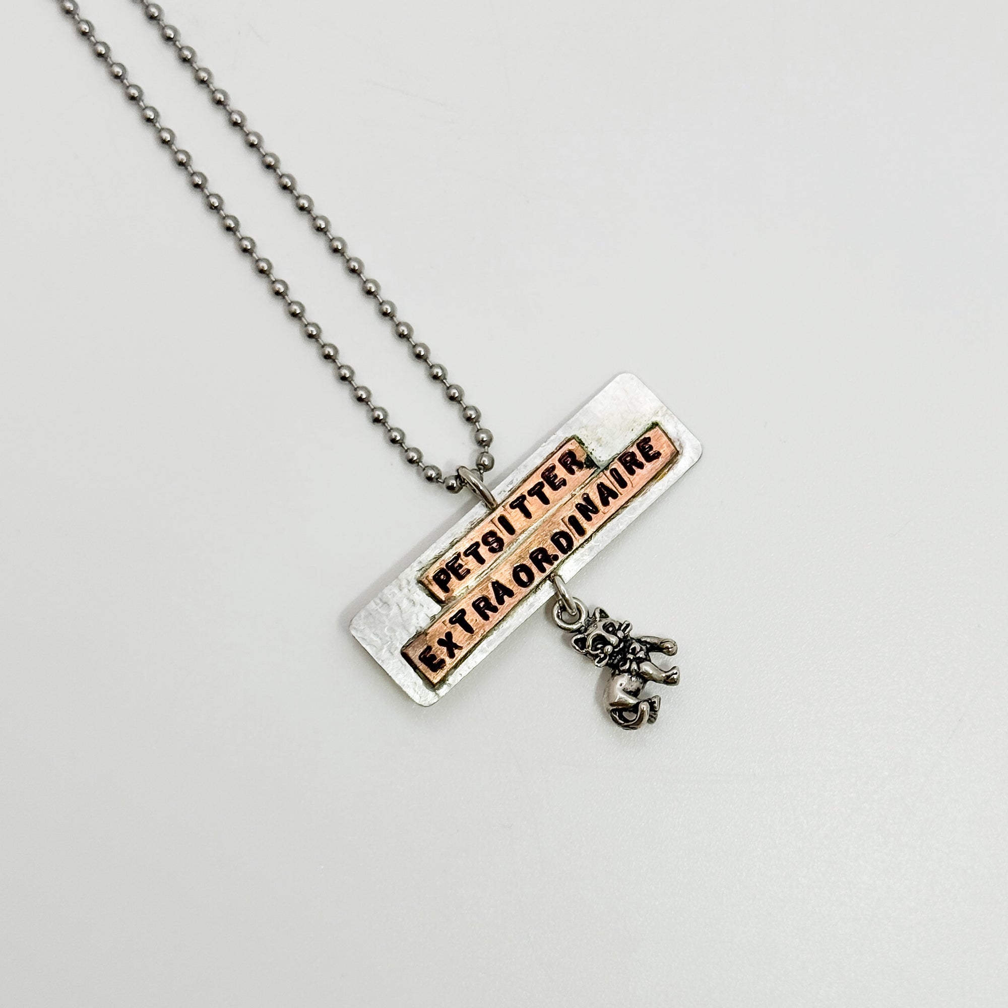 Petsitter Extraordinaire necklace