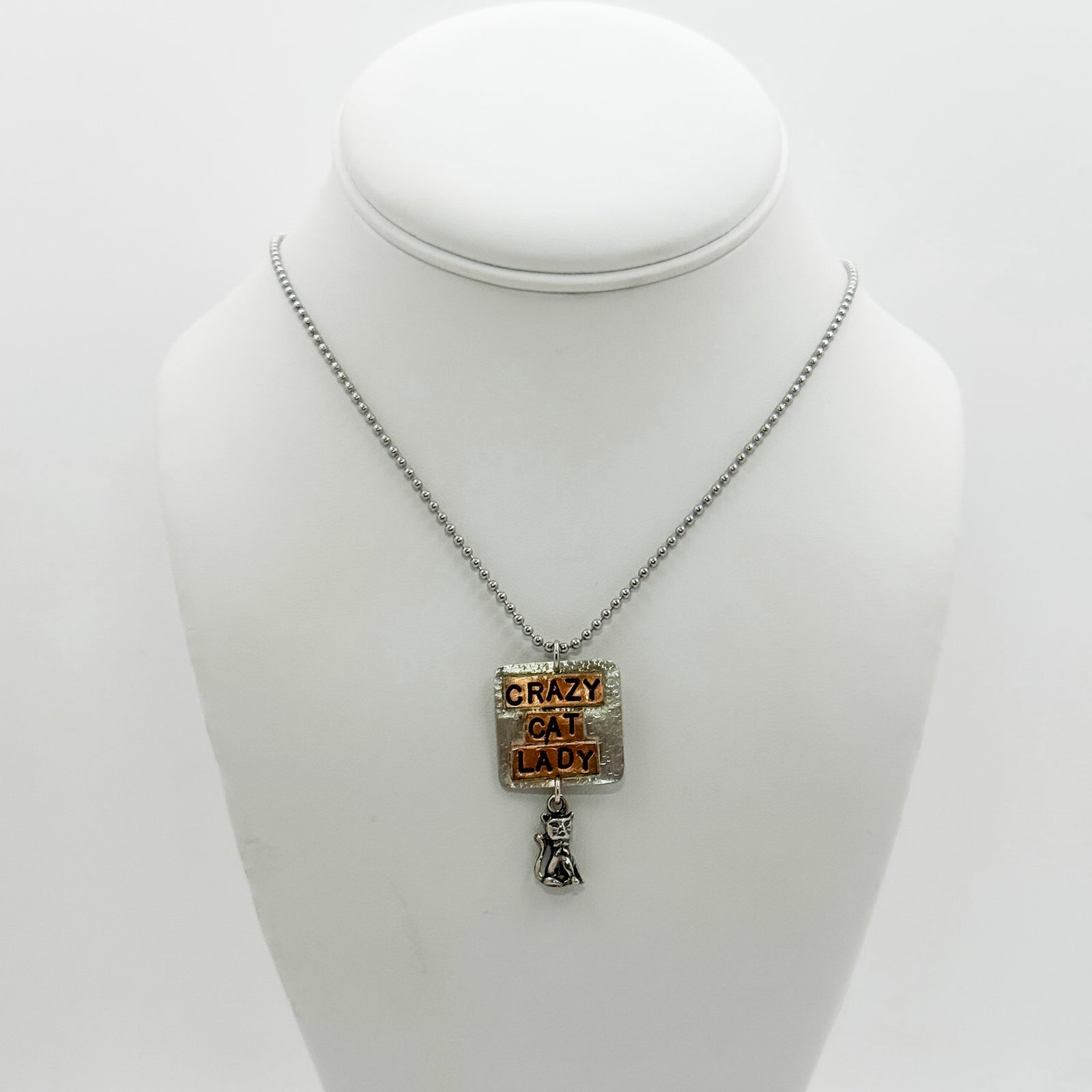 Crazy Cat Lady necklace