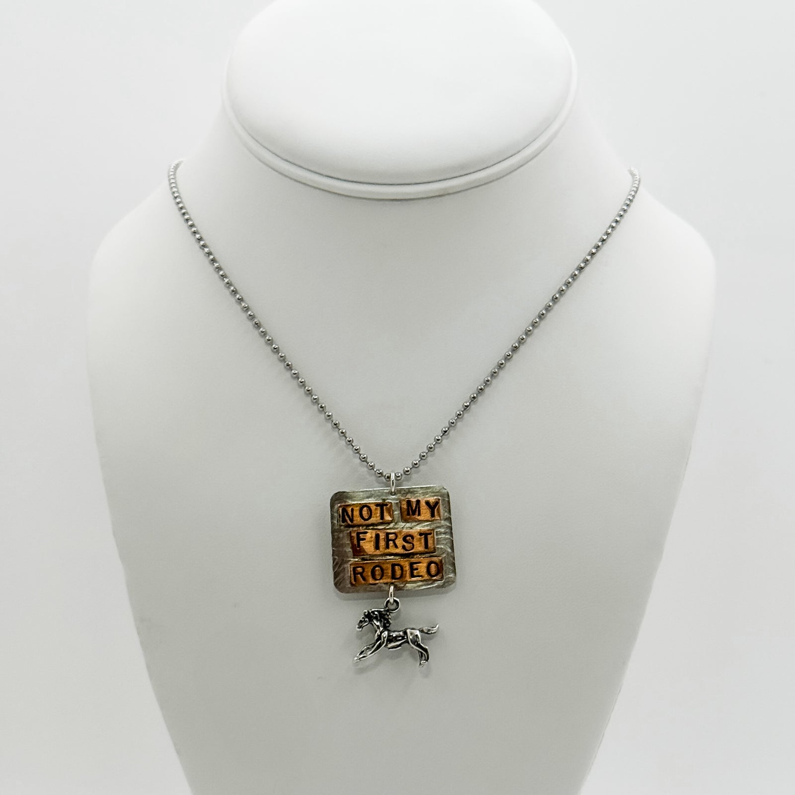 Not My First Rodeo necklace
