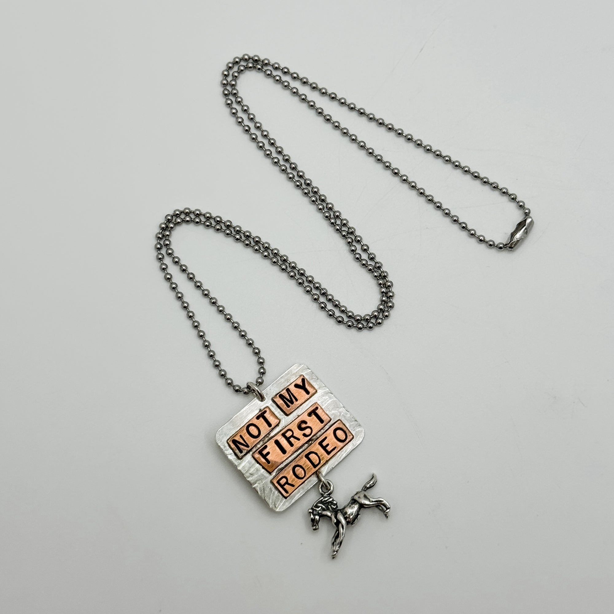 Not My First Rodeo necklace