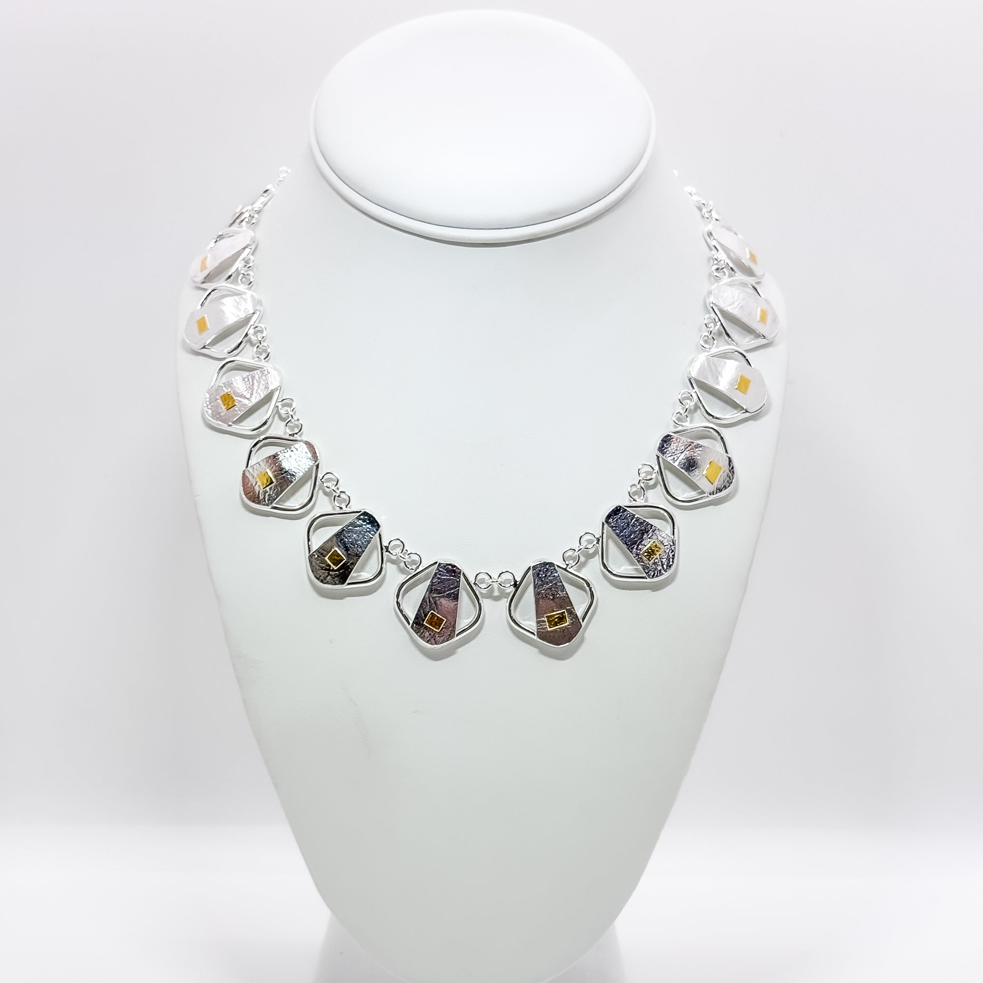 Square Lawa Necklace