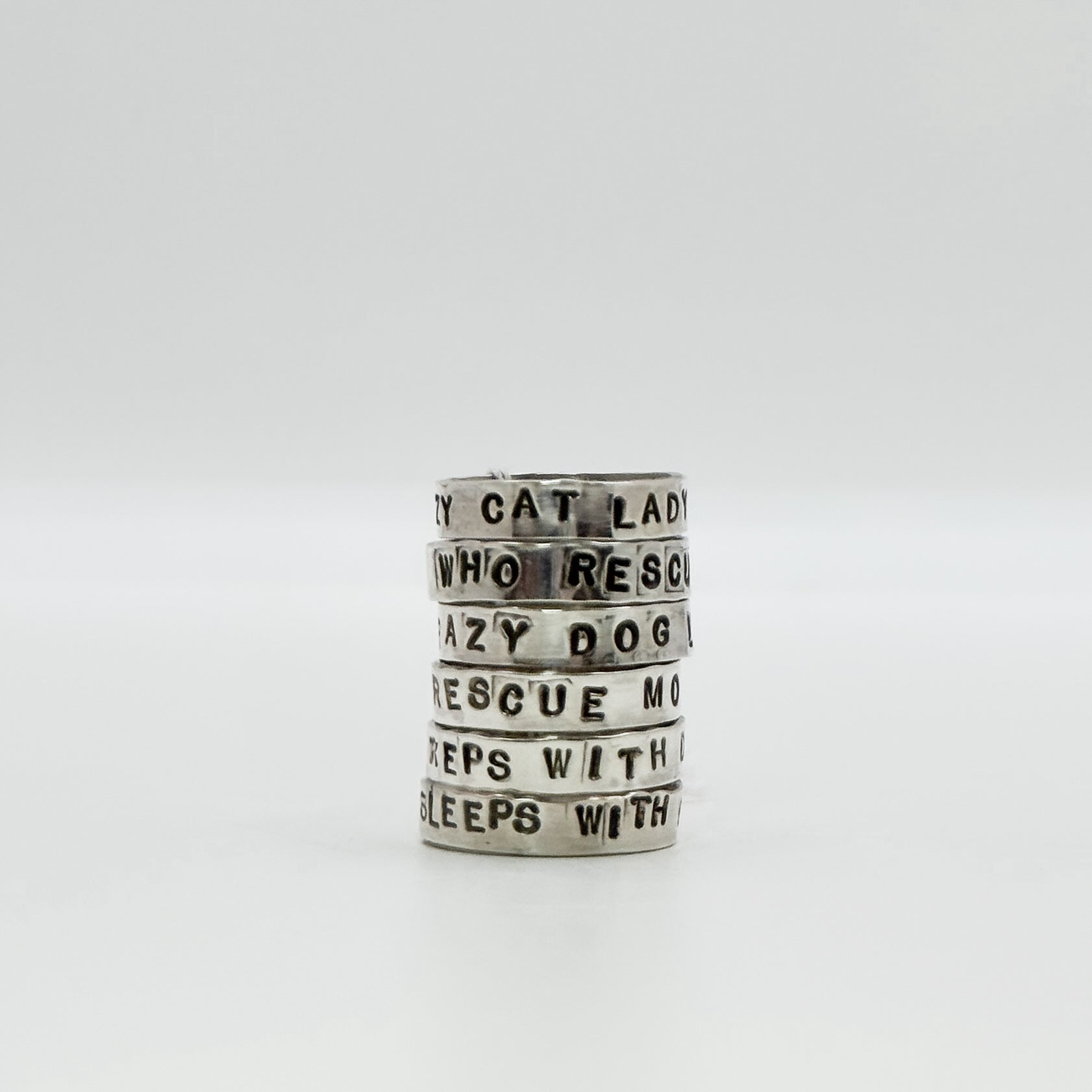 Crazy Dog Lady ring