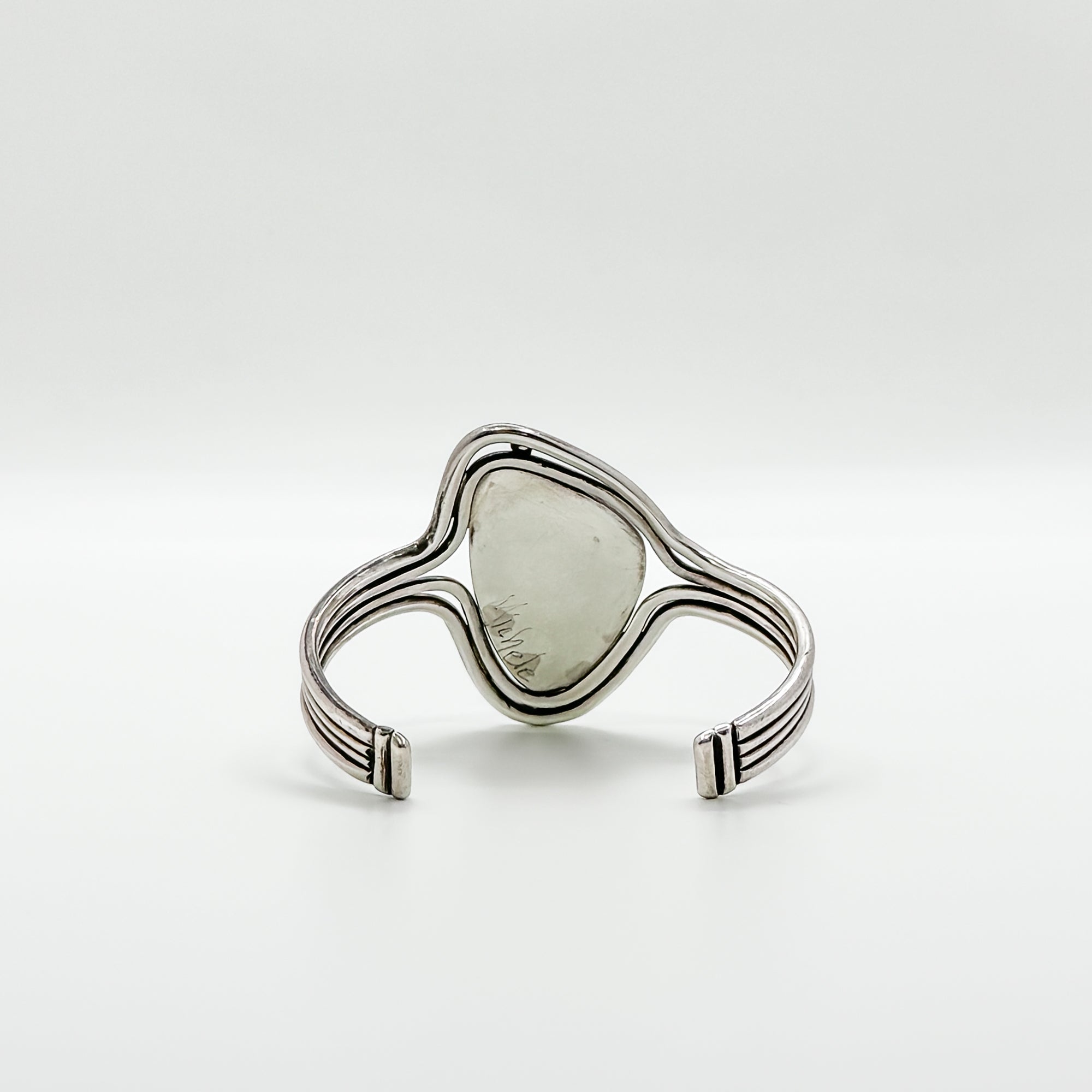 Crazy lace agate cuff