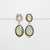 18k opal earrings