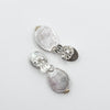 18k opal earrings