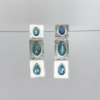 kyanite earrings