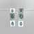 kyanite earrings