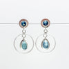 Kyanite earrings