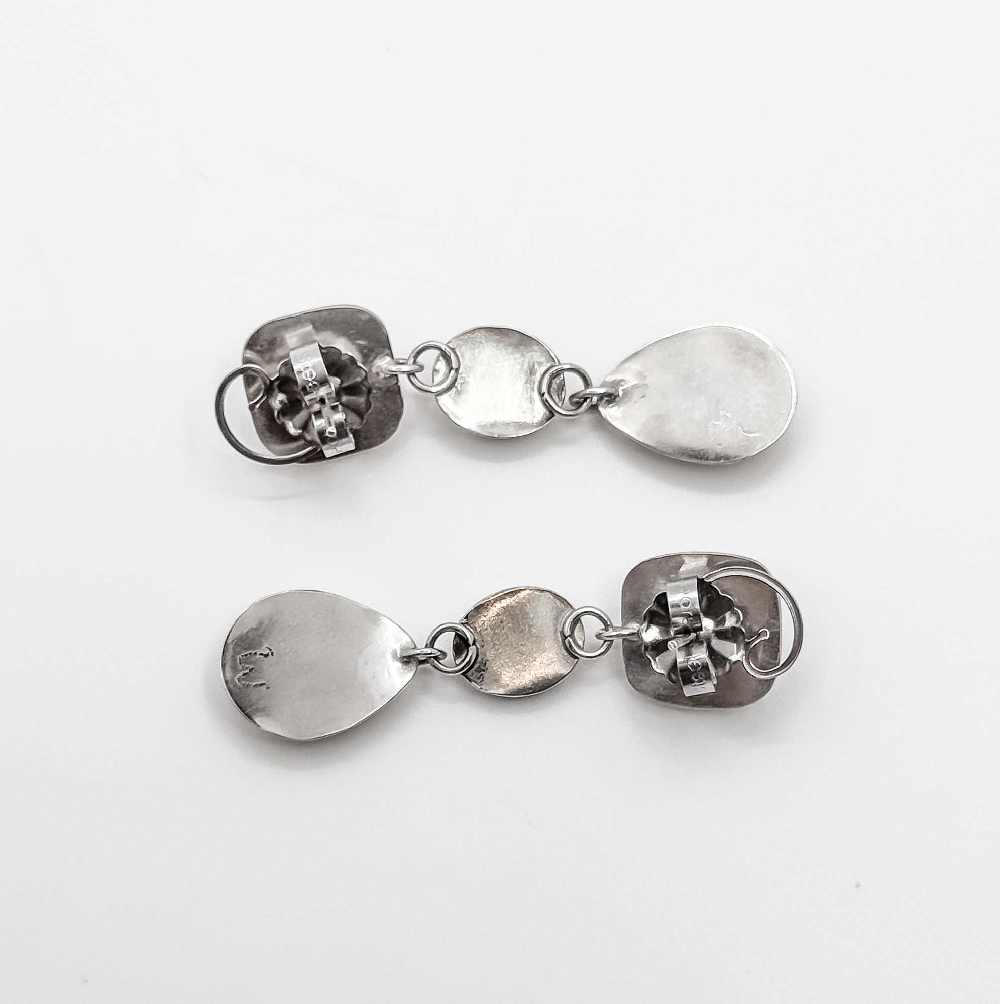 Kyanite and aquamarine earrings