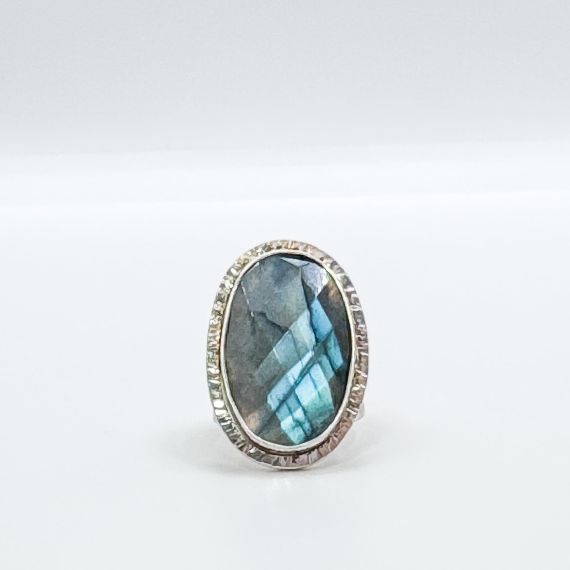Labradorite ring