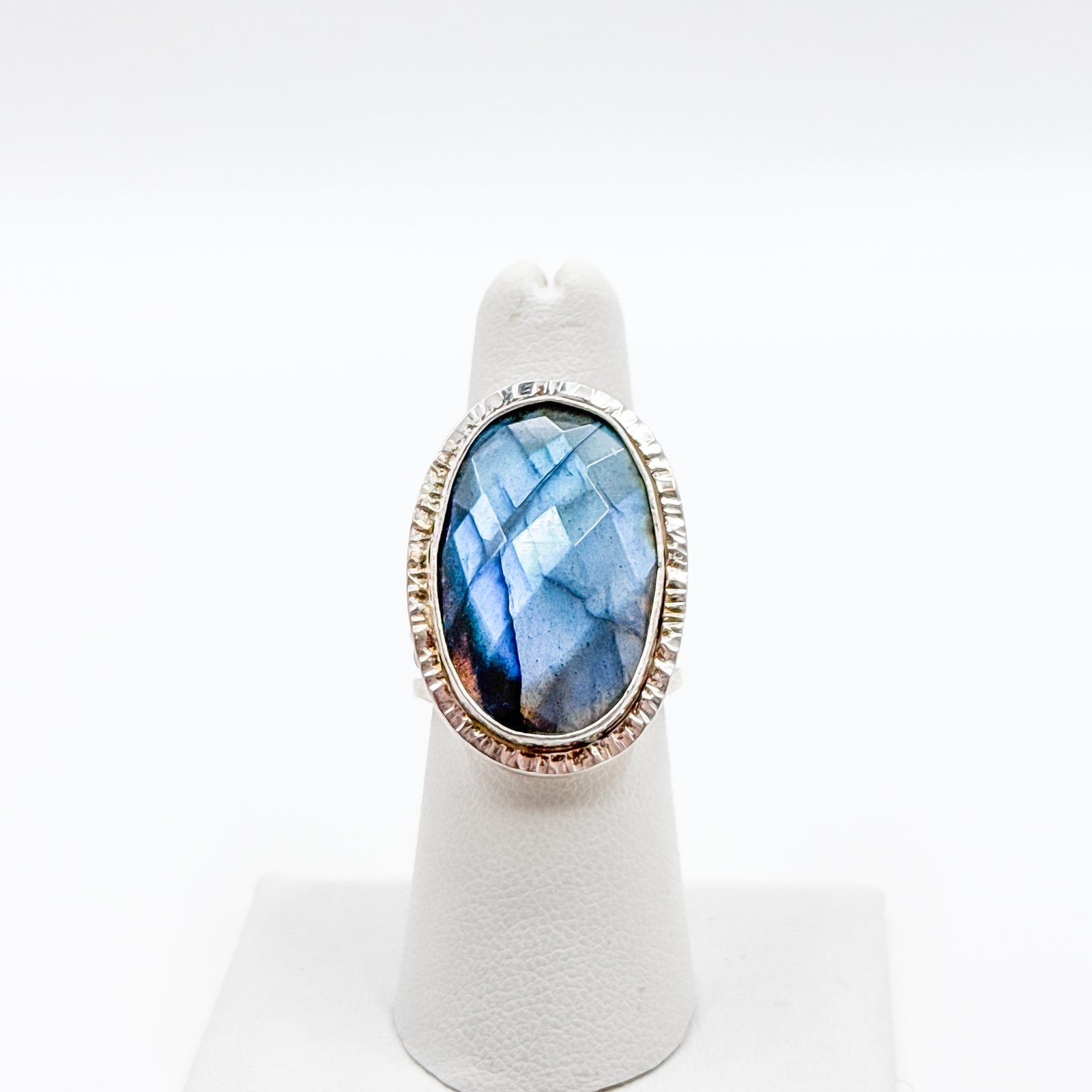 Labradorite ring