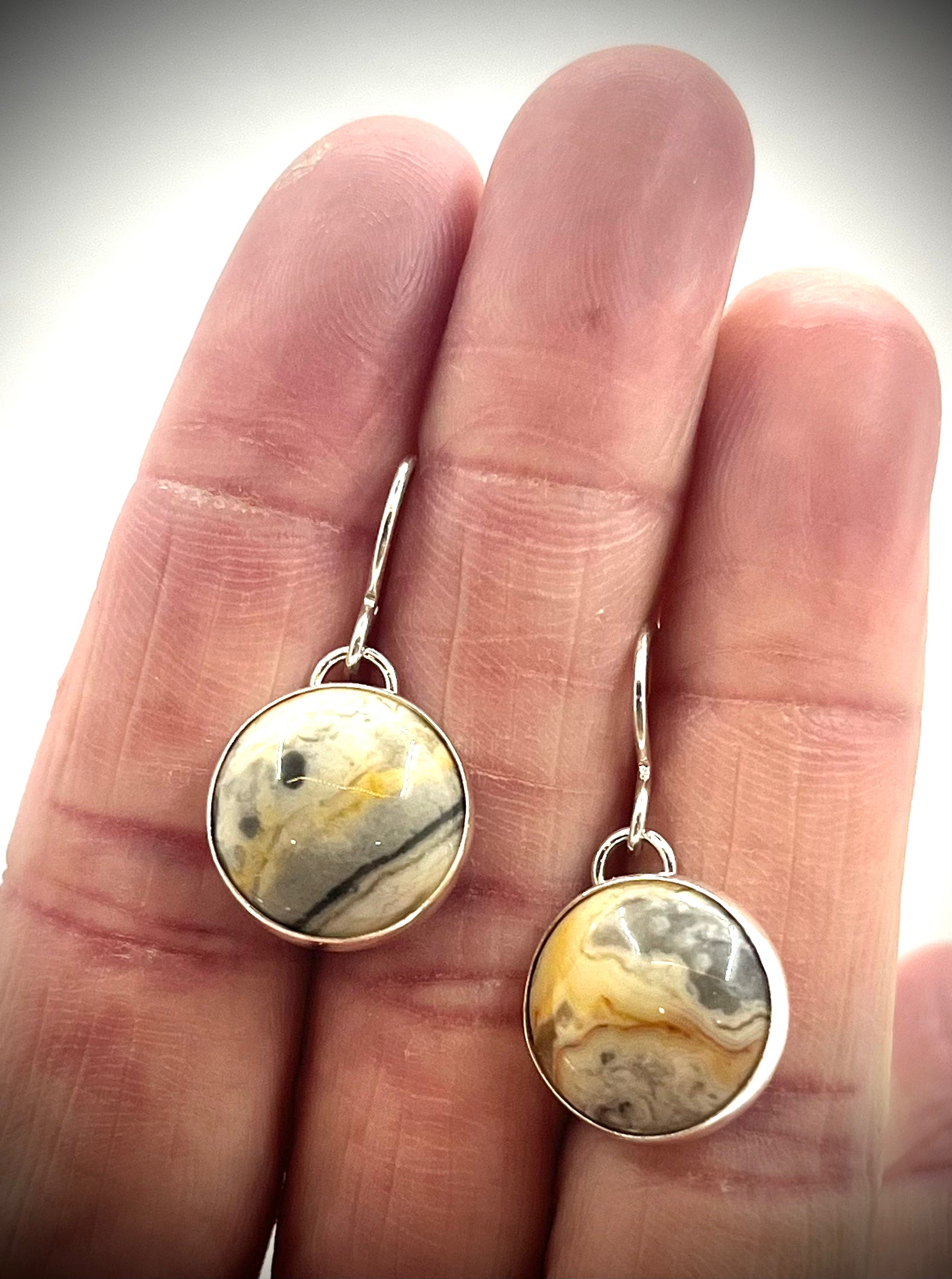Leopard Jasper Earrings