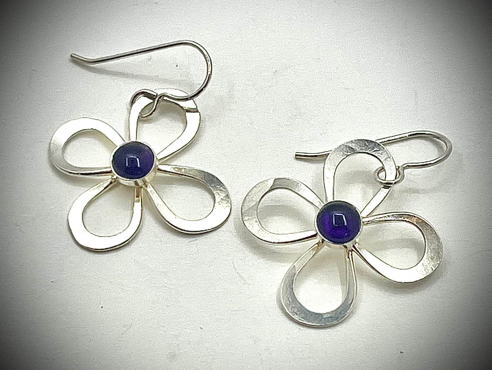 Amethyst Dee Daisy Earrings
