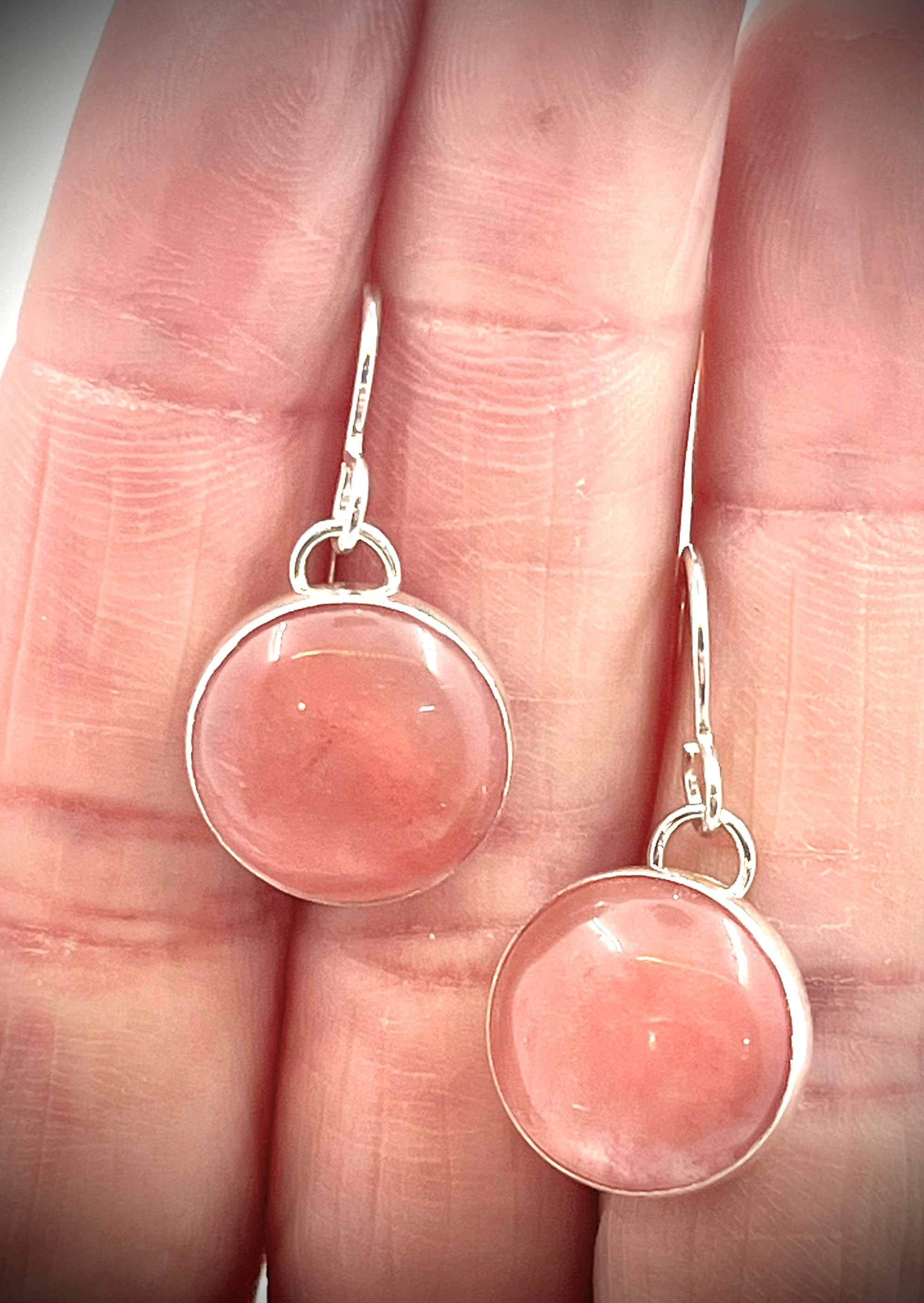 Strawberry Quartz Earrings
