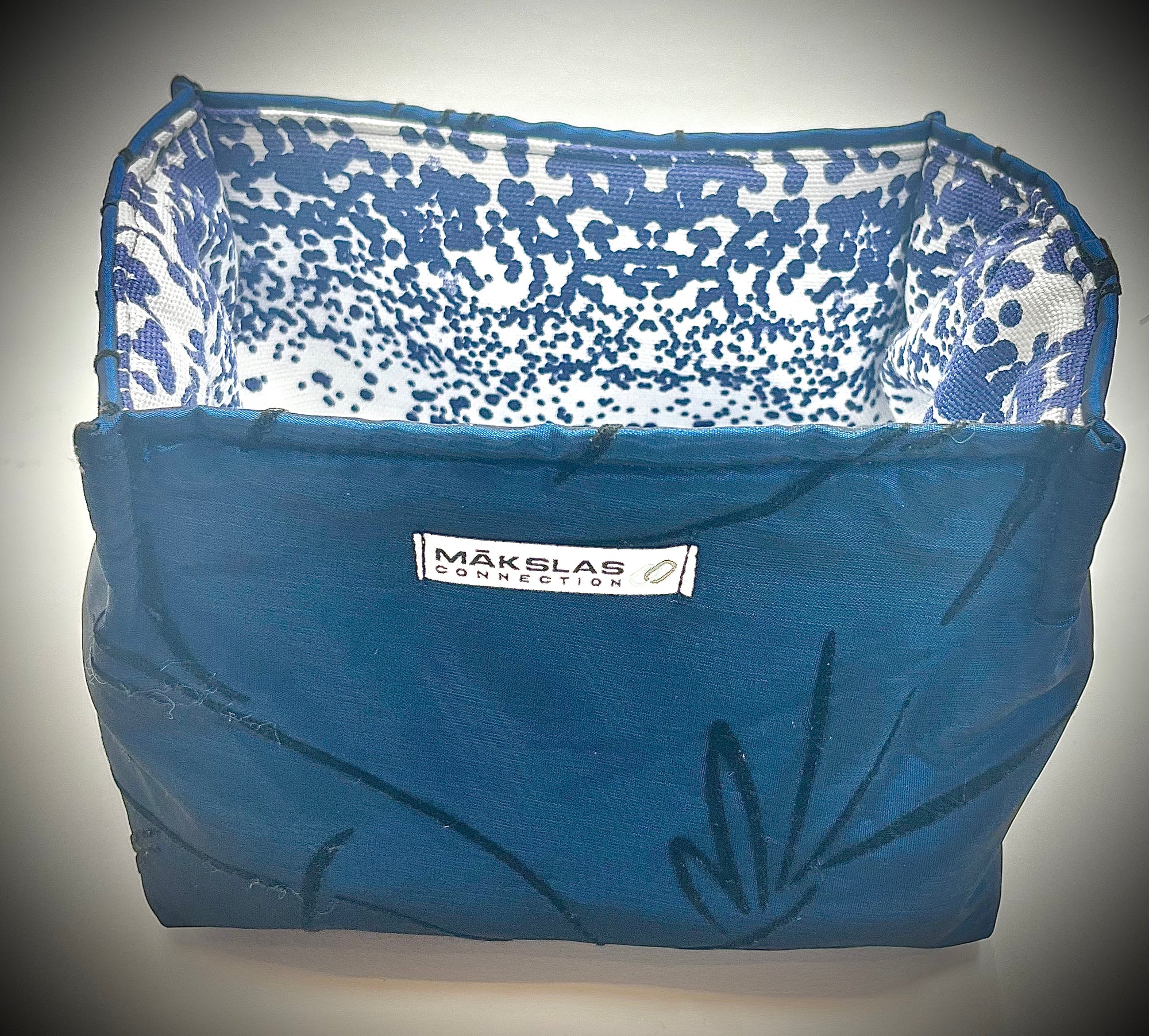 Blue Silk Box