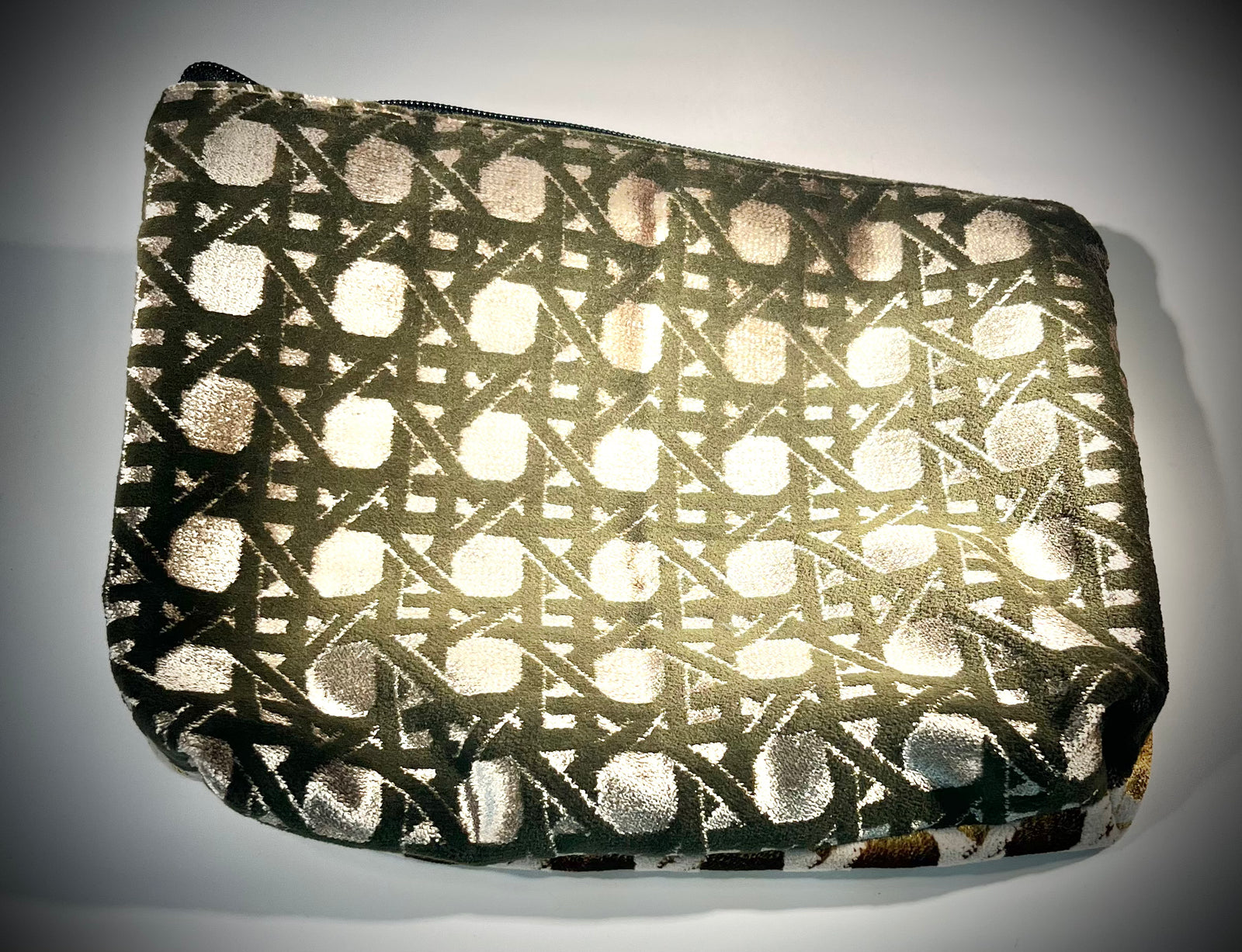 Green and Gold Money Pouch