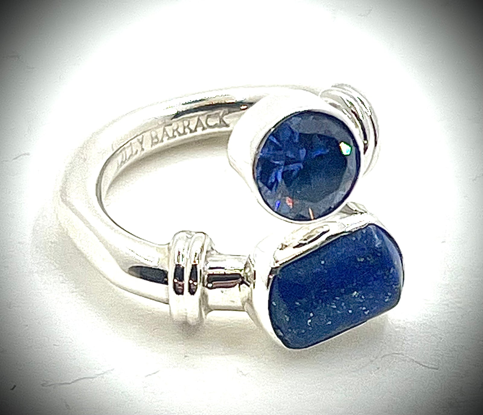 Lapis and Tanzanite Wrap Ring