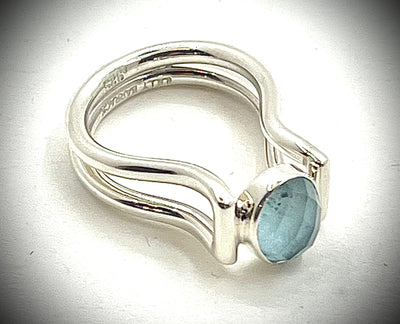 Empress of the Sea Aquamarine Ring