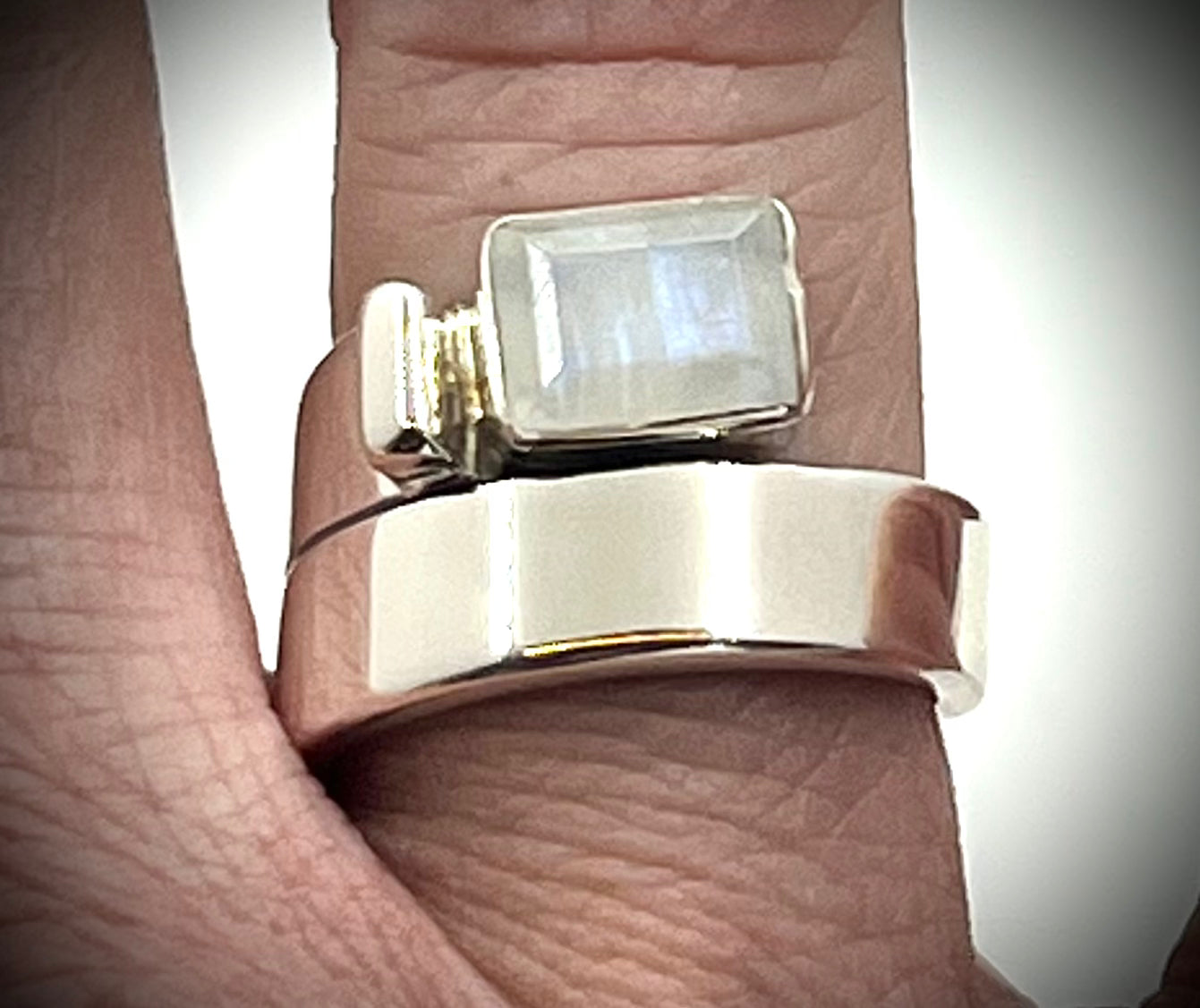 Moonstone Wrap Ring
