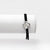 Small Pansy bracelet on black brushed cotton cord