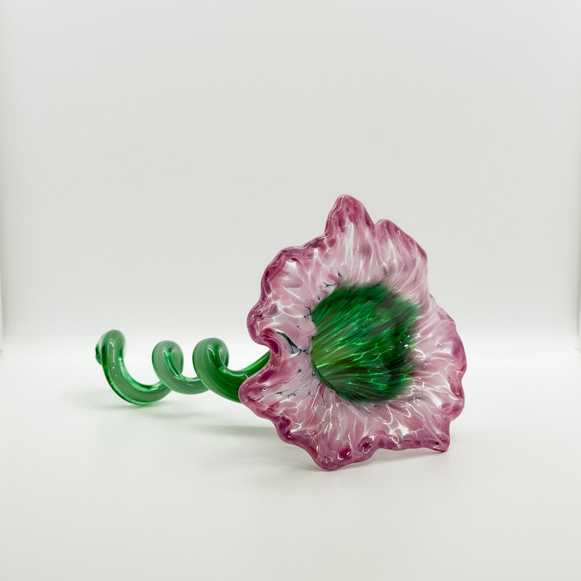 Glass Abi Flowers in pink