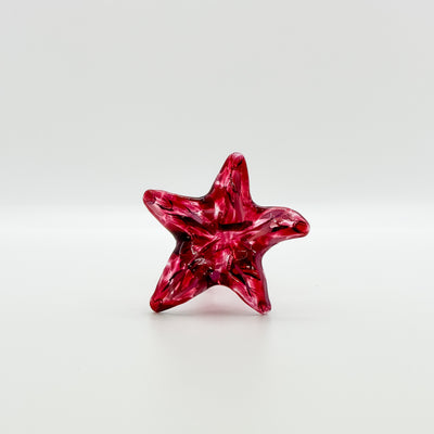 Glass Mini Flowers in Fuchsia