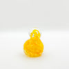 Glass Chicks in yellow