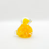 Glass Chicks in yellow