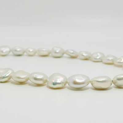 Coin pearl necklace