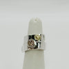 Overlap ring with Morganite