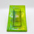 Chartreuse with yellow accent lines