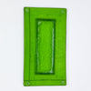 Chartreuse with yellow accent lines
