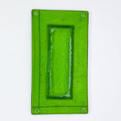 Chartreuse with yellow accent lines