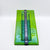 Chartreuse with Black Stripe Glass Tray