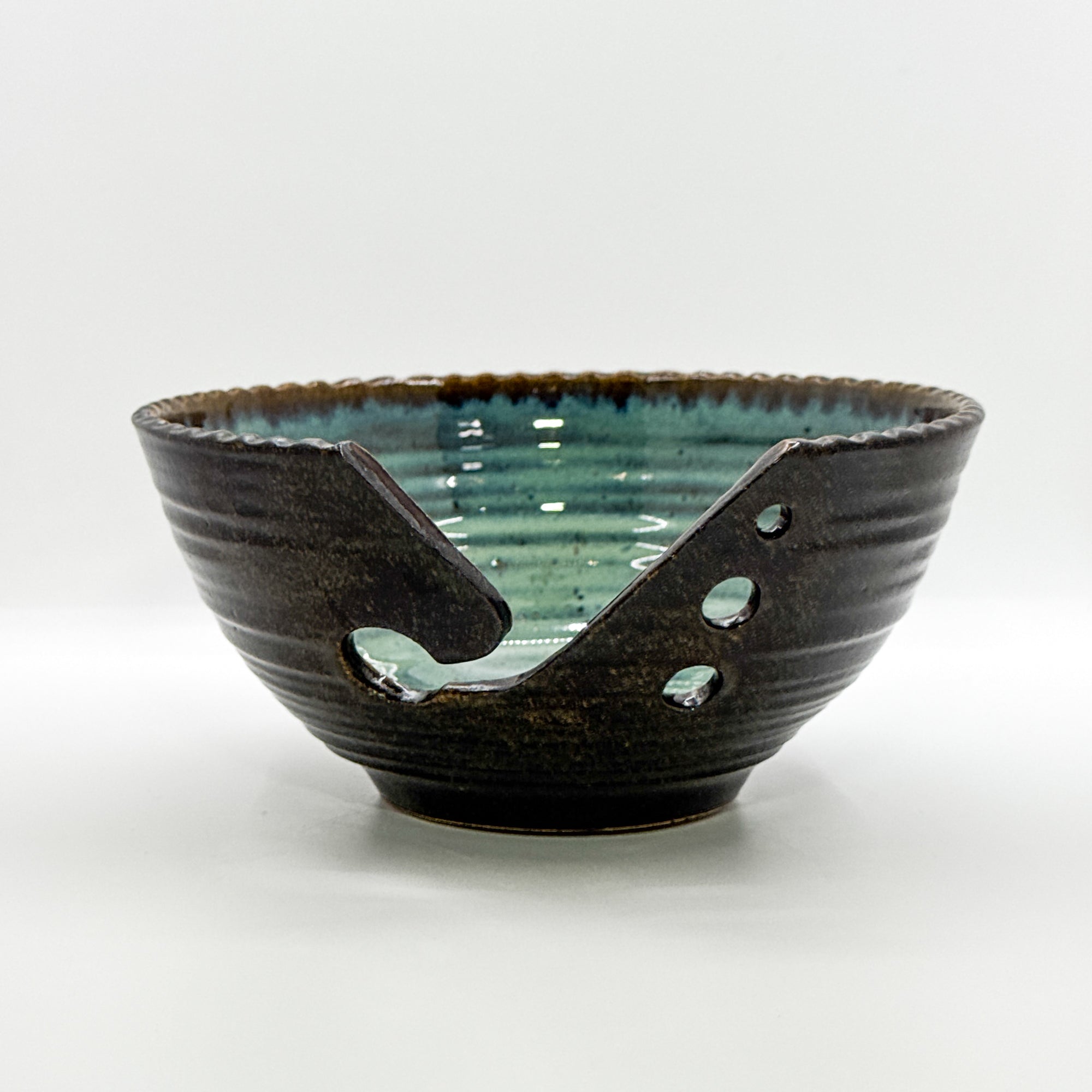 Yarn Bowl in Turquoise