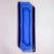 light blue tray with red stripes