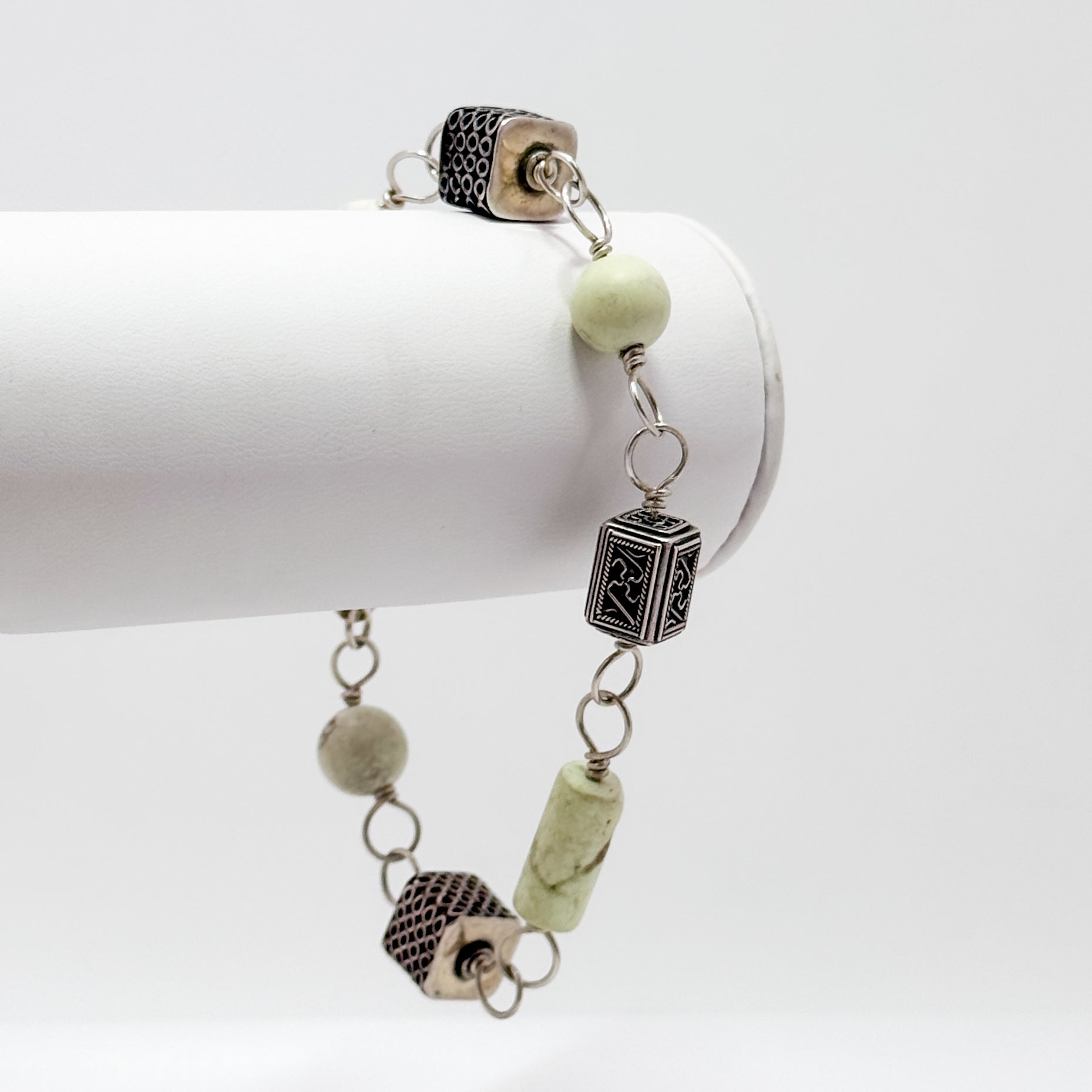 Lemon Crysoprase bracelet