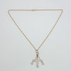 Twizzle Neck with pearl necklace