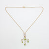 Twizzle Neck with Peridot