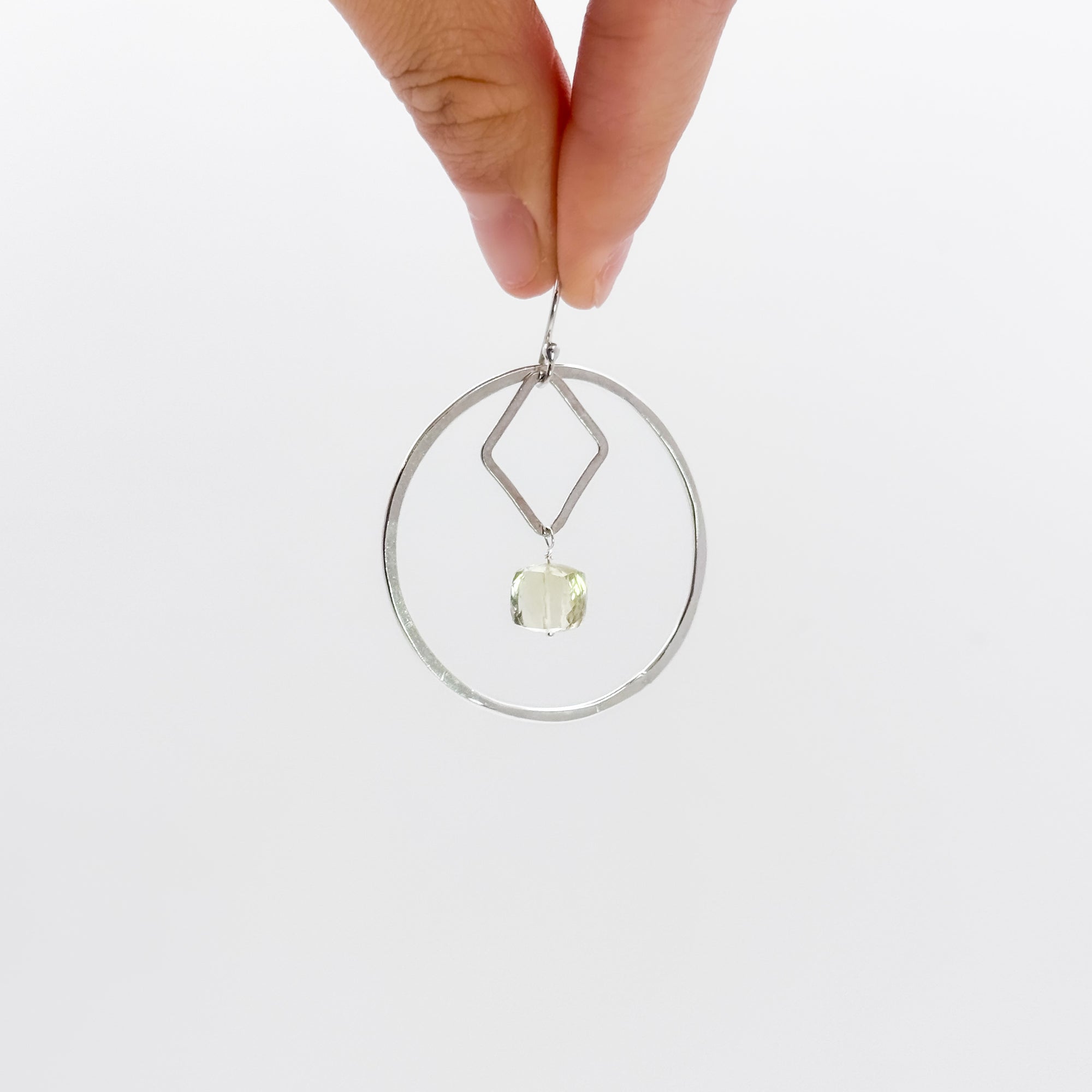 Shooting Stars with Lemon Quartz earrings