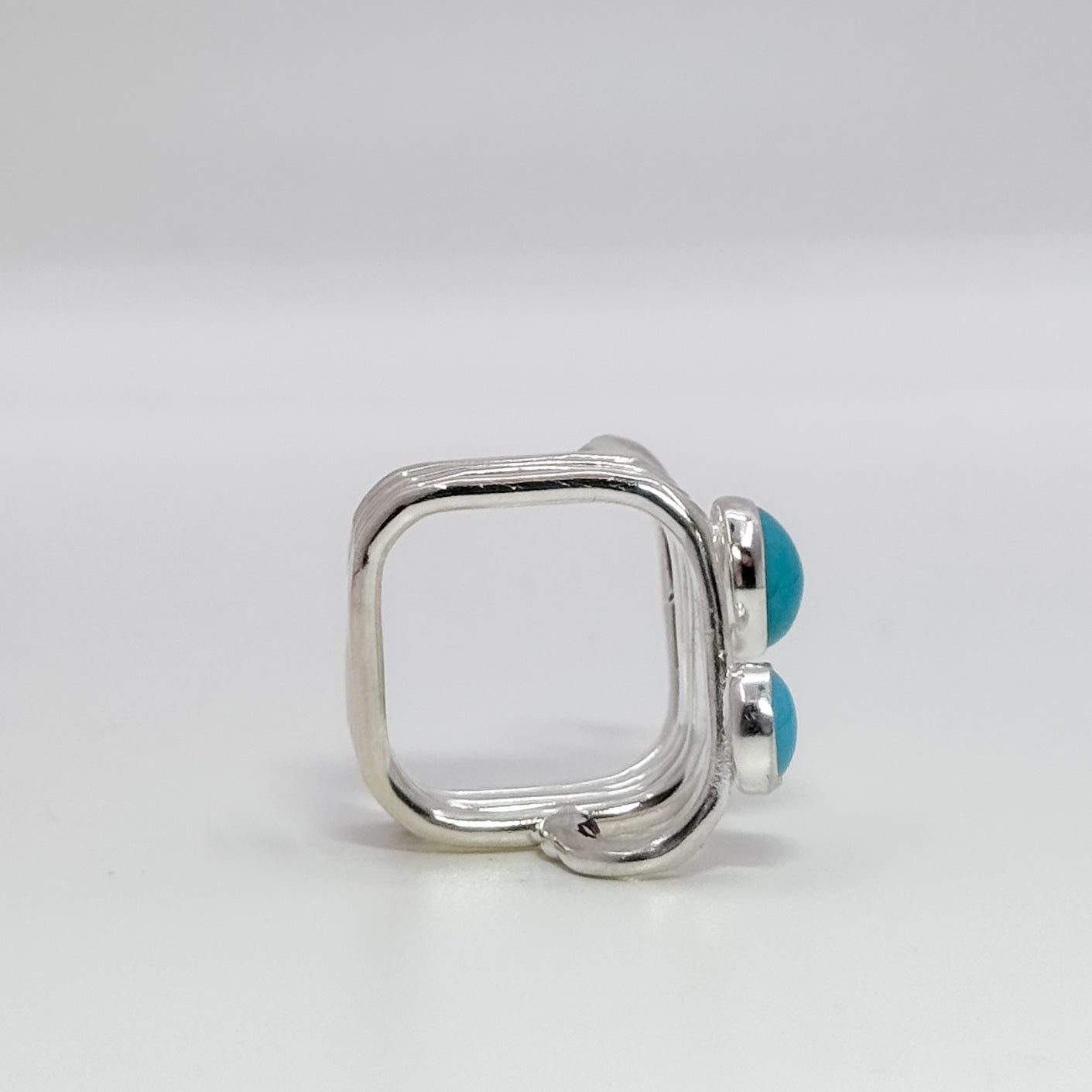 All turquoise wrap ring
