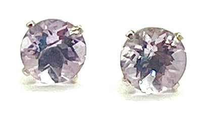 8mm Gemstone Stud Earrings