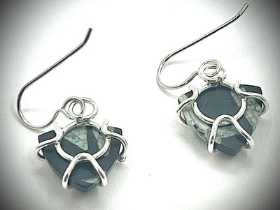 Small Chinese Calligraphy Earrings