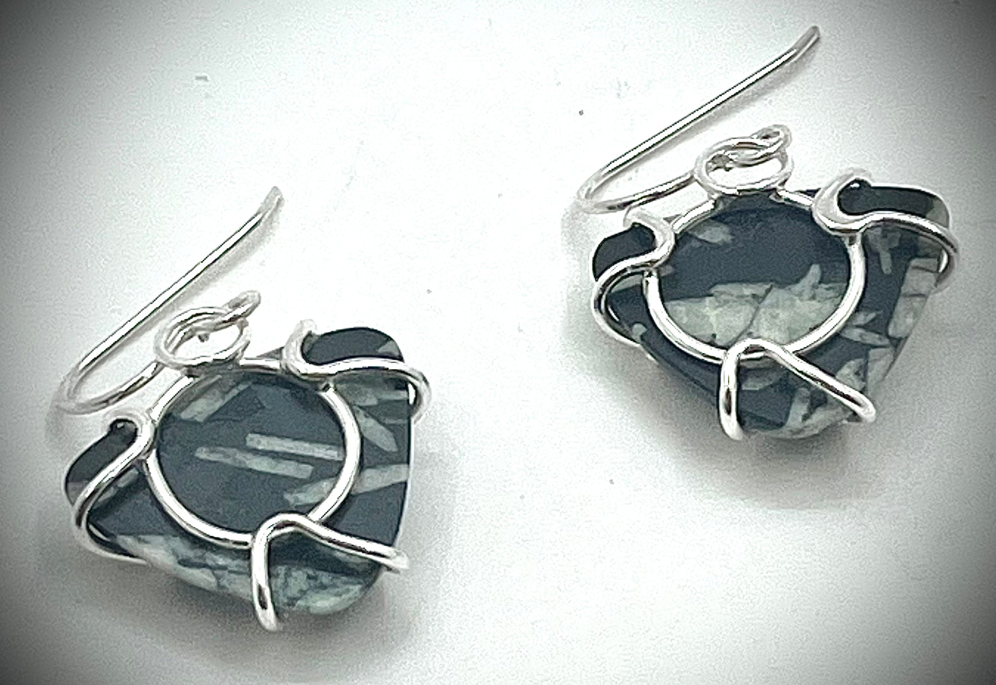 Medium Chinese Calligraphy Earrings