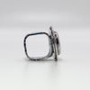 circular coin pearl ring