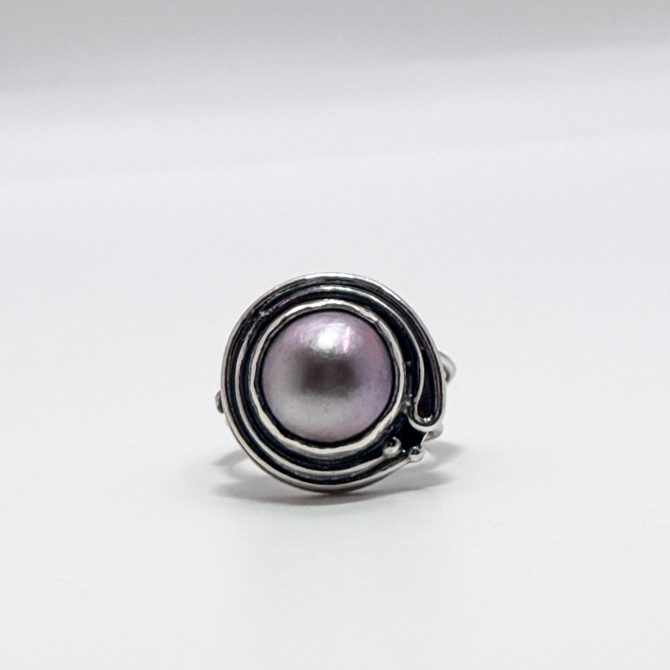 Lavender Rose Mabe pearl Random Theory band