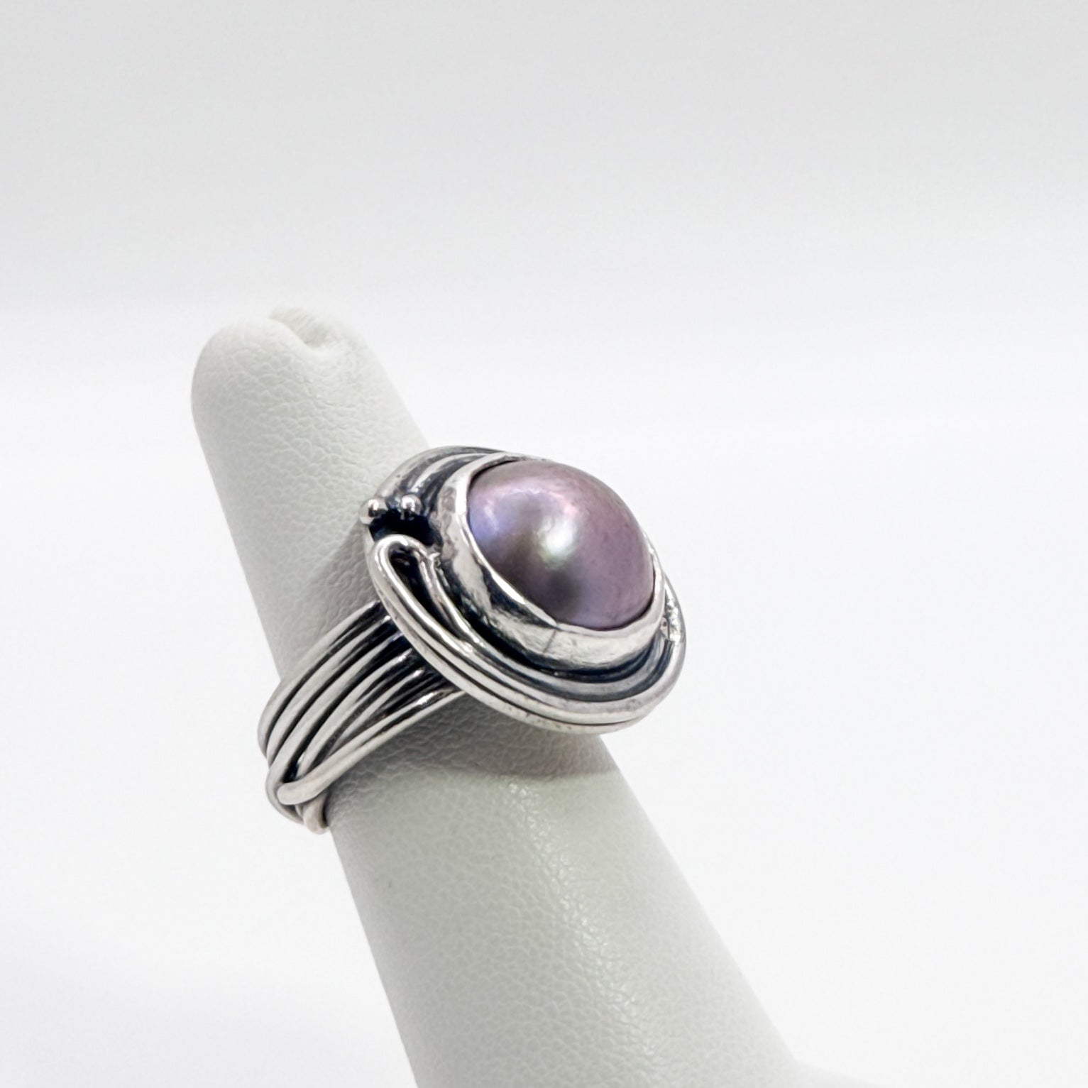 Lavender Rose Mabe pearl Random Theory band