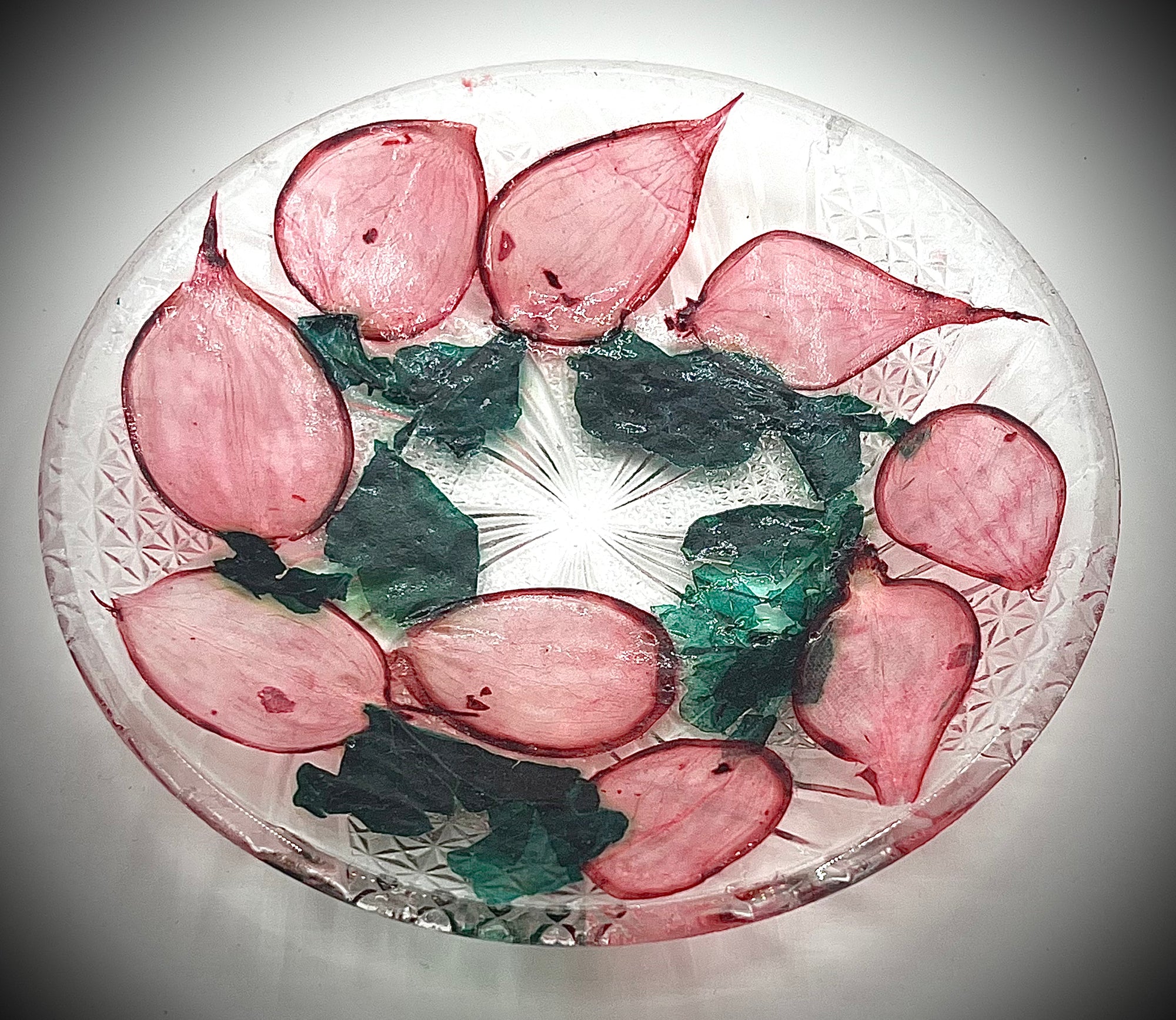 Fused Glass Fruit Dish