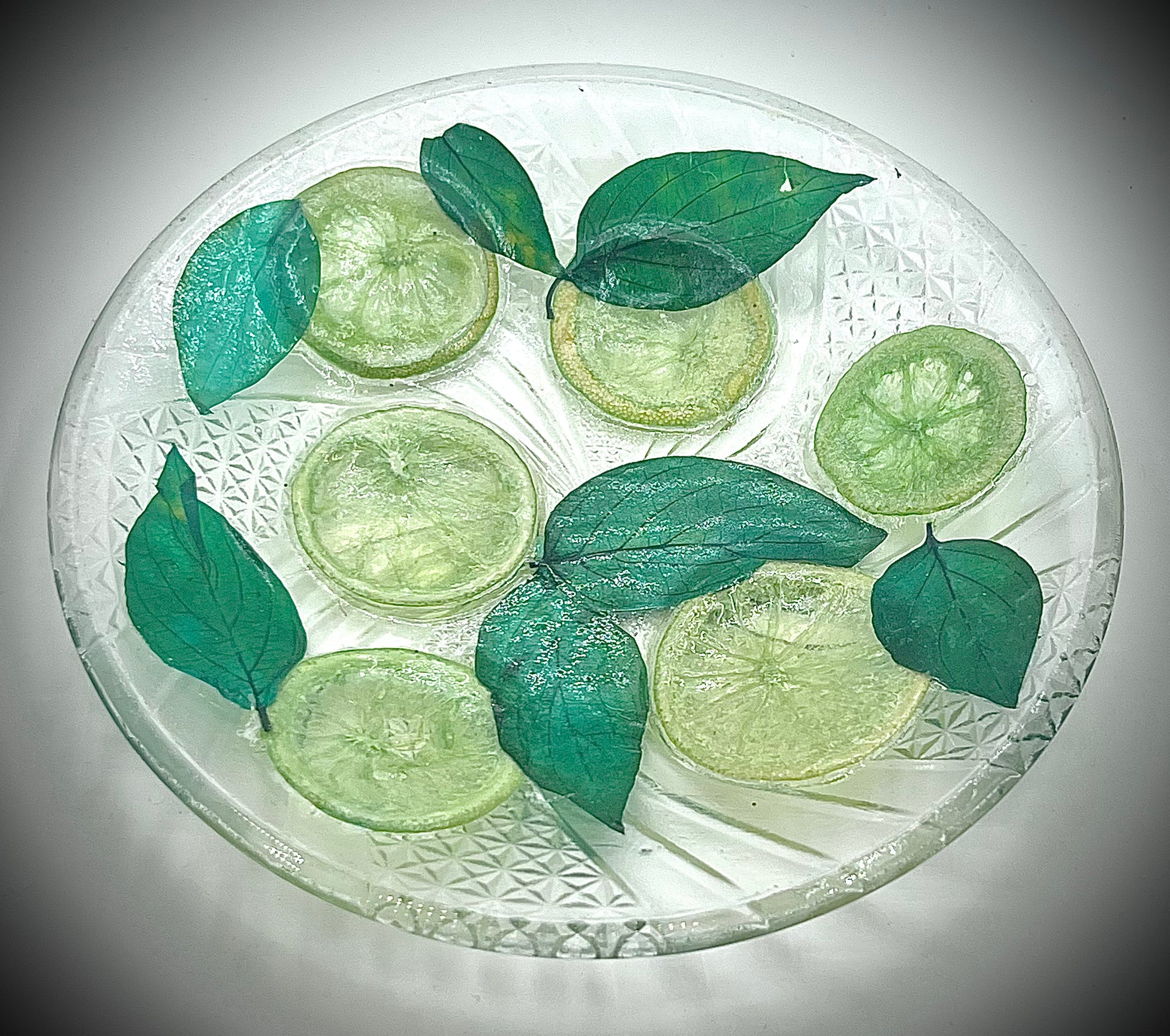 Fused Glass Fruit Dish
